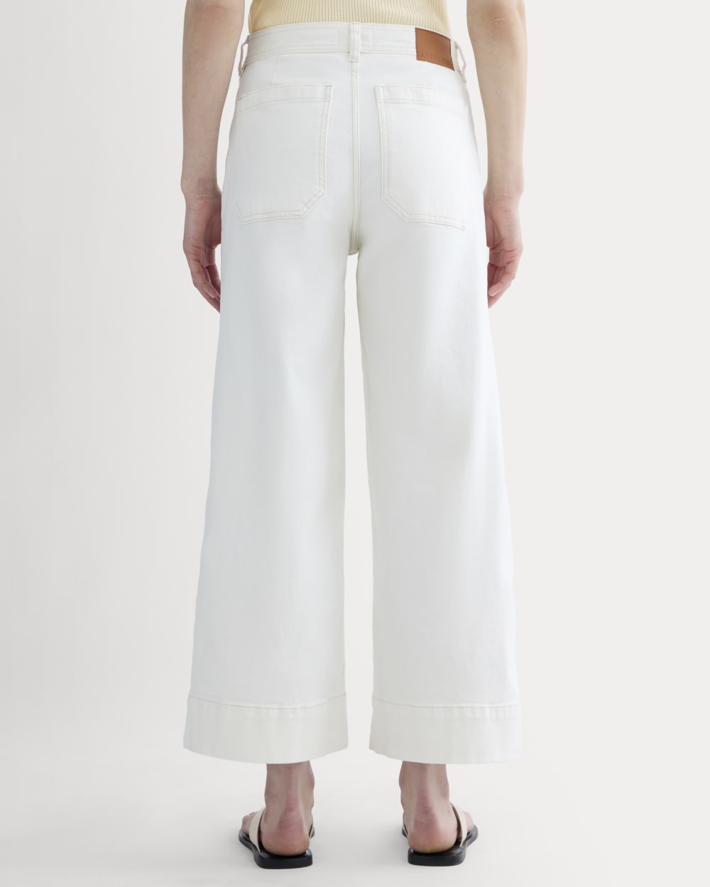 The Mariner Cropped Jean | Calico Ecru - Image 5