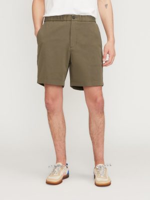 The Pull-On Performance Chino Short | Beech
