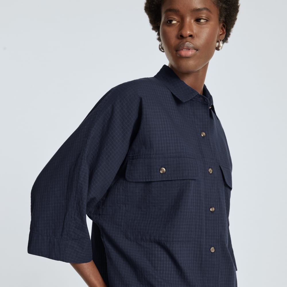 The Cotton Tourist Shirt | Navy - Image 4