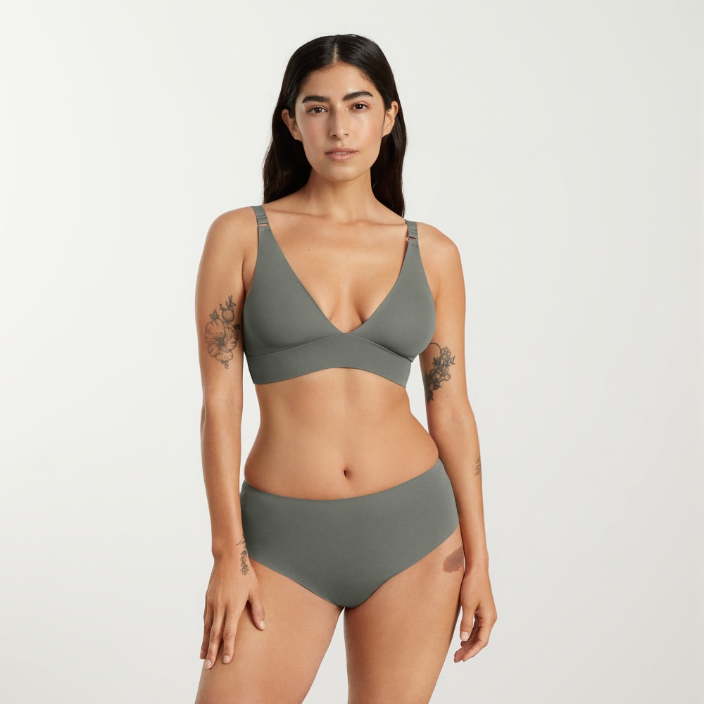 The Invisible Bra | Pewter Green - Image 4