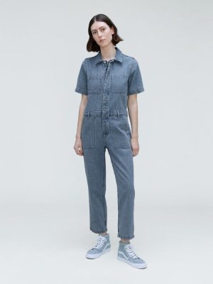 The Supersoft Jean Coverall | Shallow Water