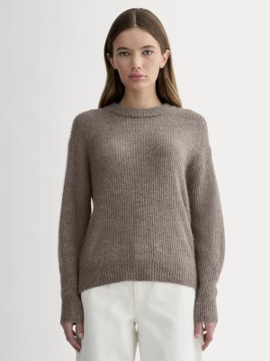The Cocoon Crew in Alpaca | Taupe Melange