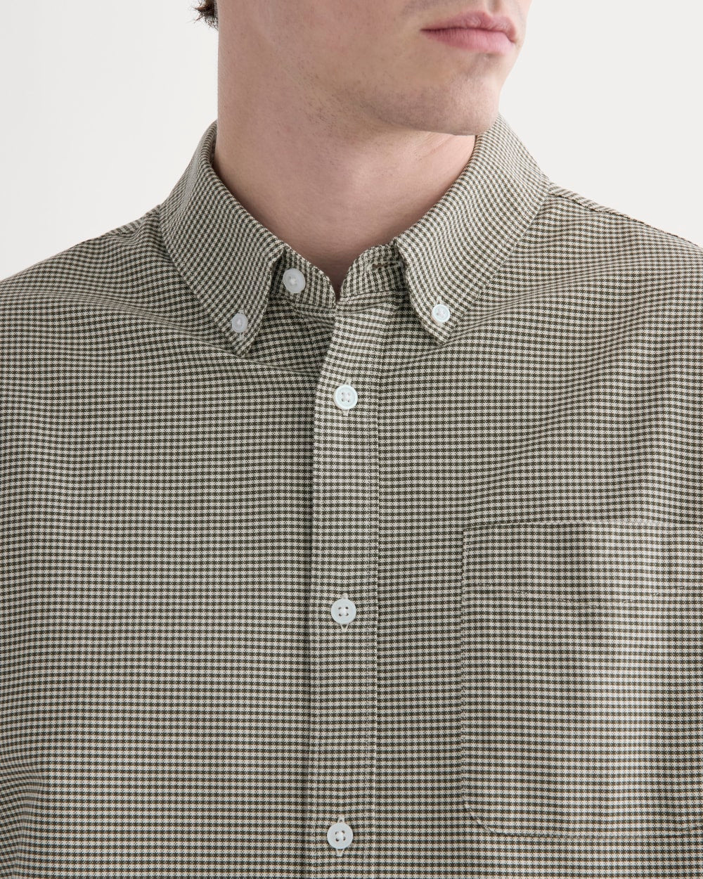 The Classic Oxford Shirt | Forest Night Gingham | Standard - Image 4