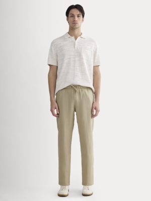 The Linen Easy Pant | Trench Coat Khaki