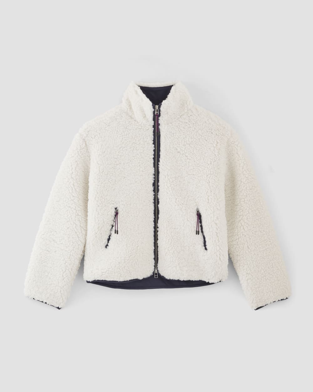 The ReNew Fleece Full Zip | Bone - Image 2