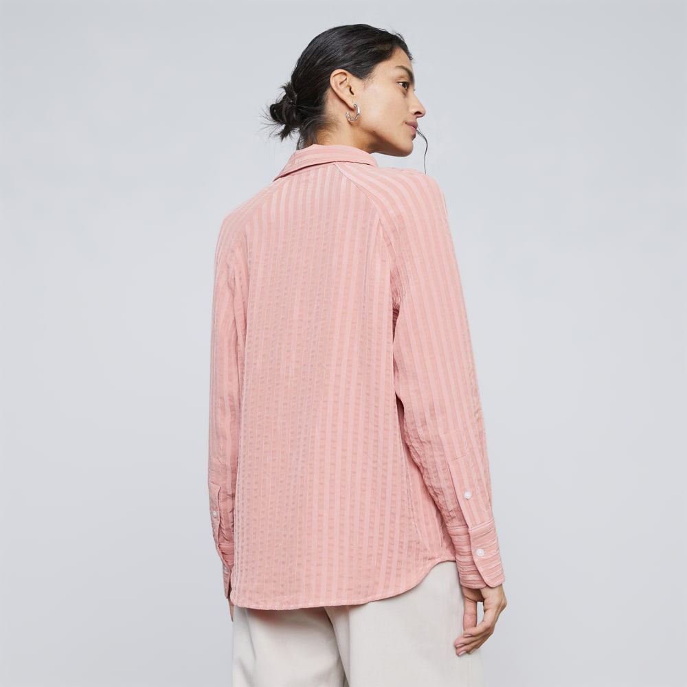 The City Stripe Shirt | Light Rose - Image 3