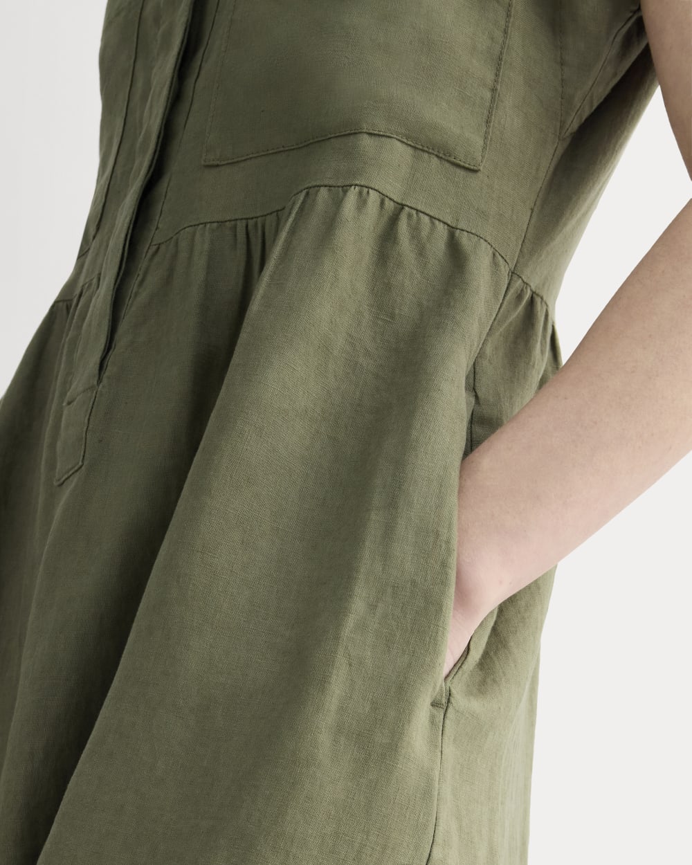 The Craft Dress in Linen | Kalamata - Image 4