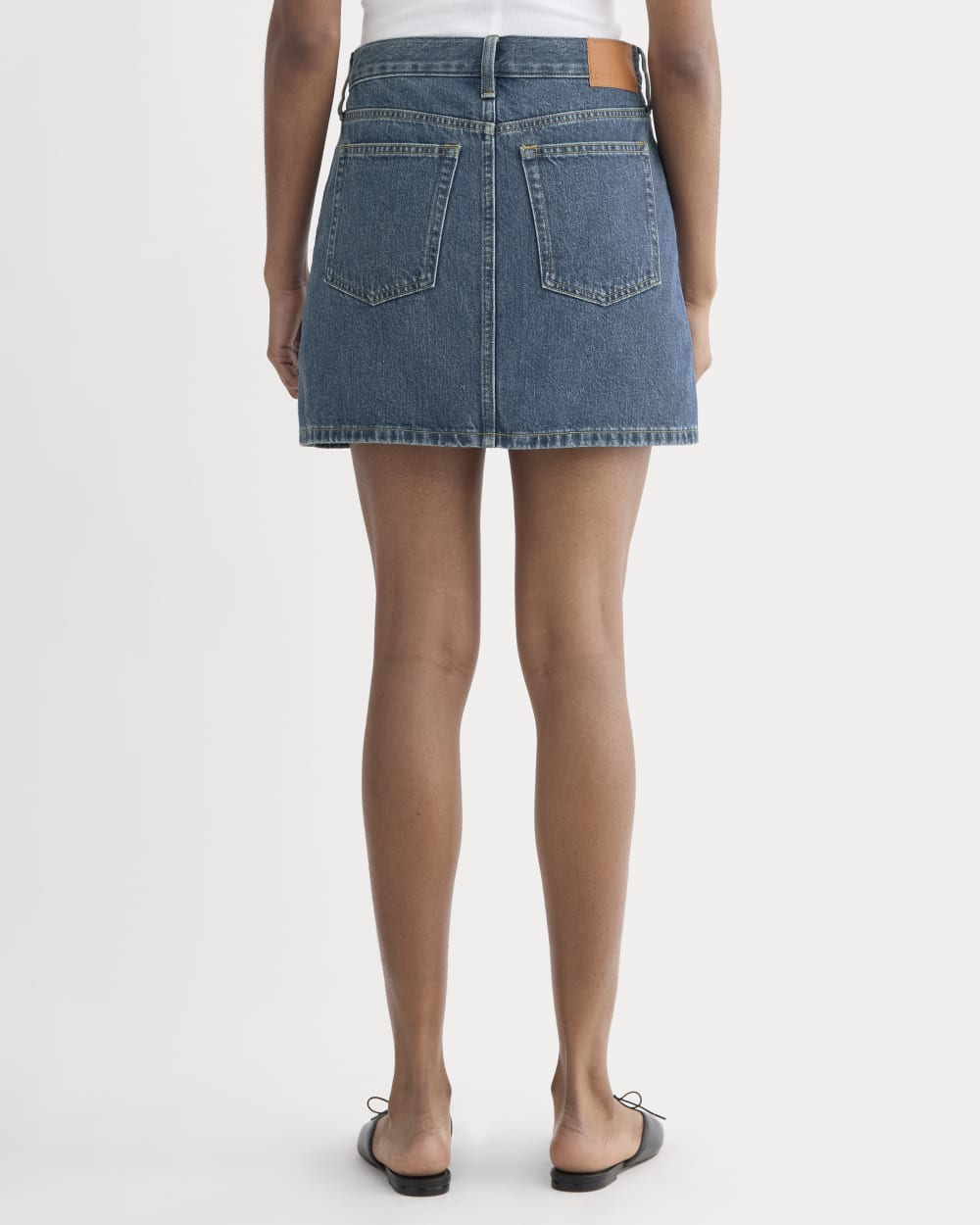 The Denim Mini Skirt | Deep Atlantic - Image 5