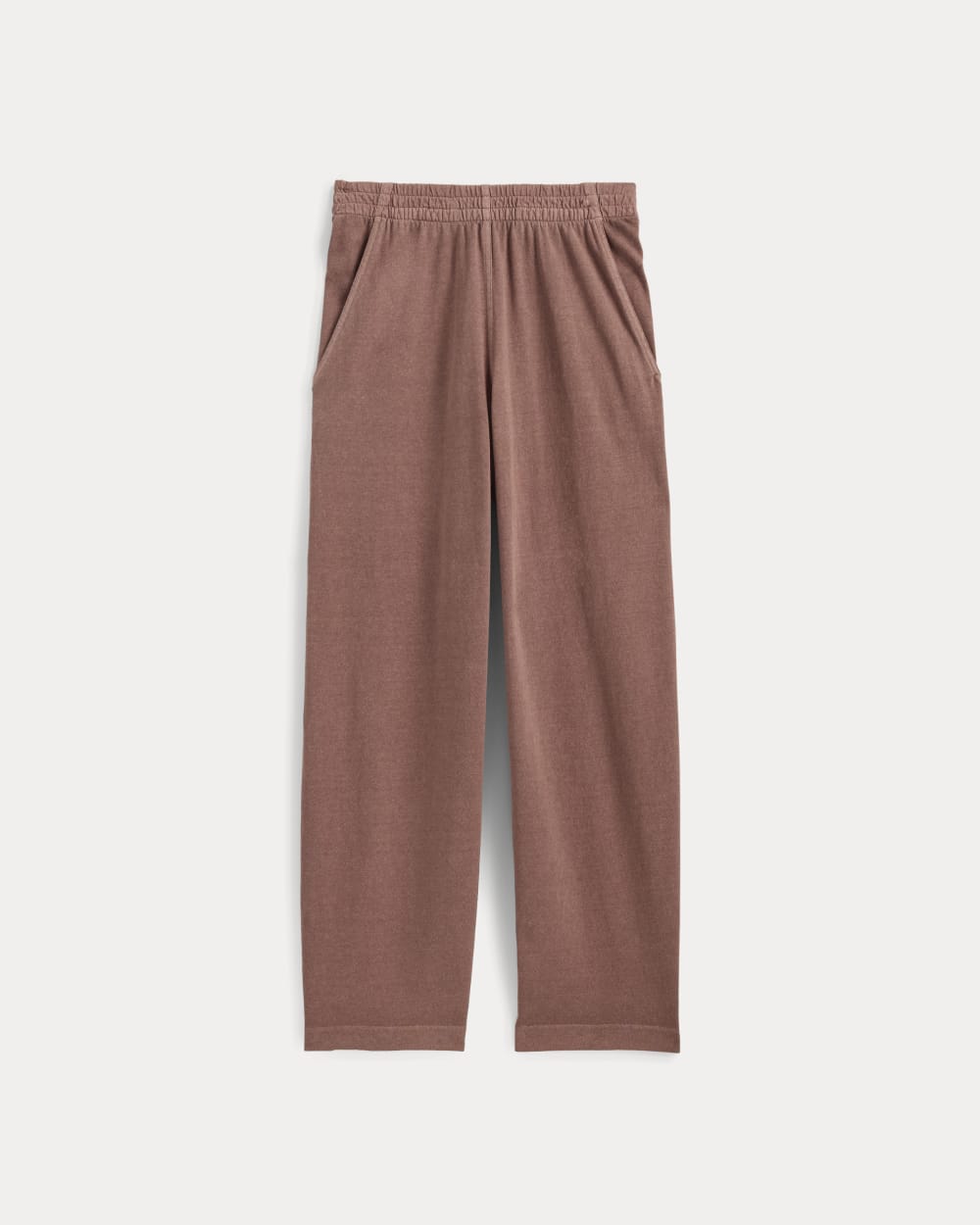 The Off-Duty Barrel Pant | Brown Garment Dye - Image 2