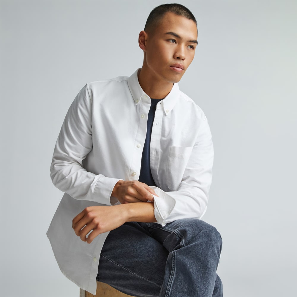 The Classic Oxford Shirt | White | Tall - Image 6