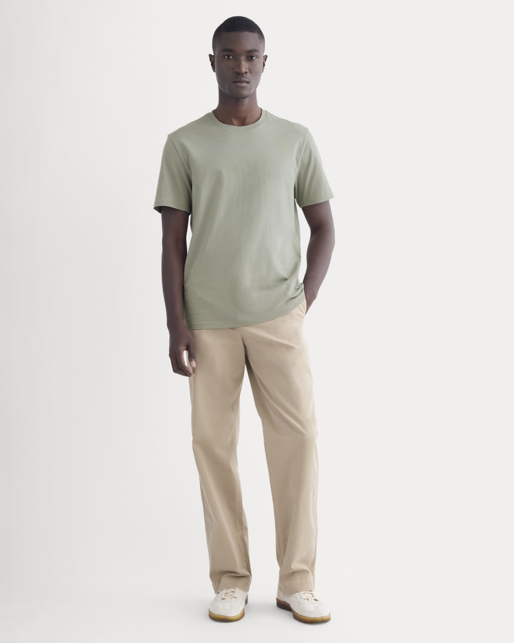 The Essential Organic Crew | Sage Green - Image 3