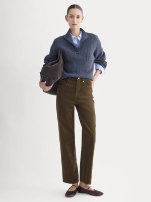 The Way-High® Corduroy Pant | Cocoa