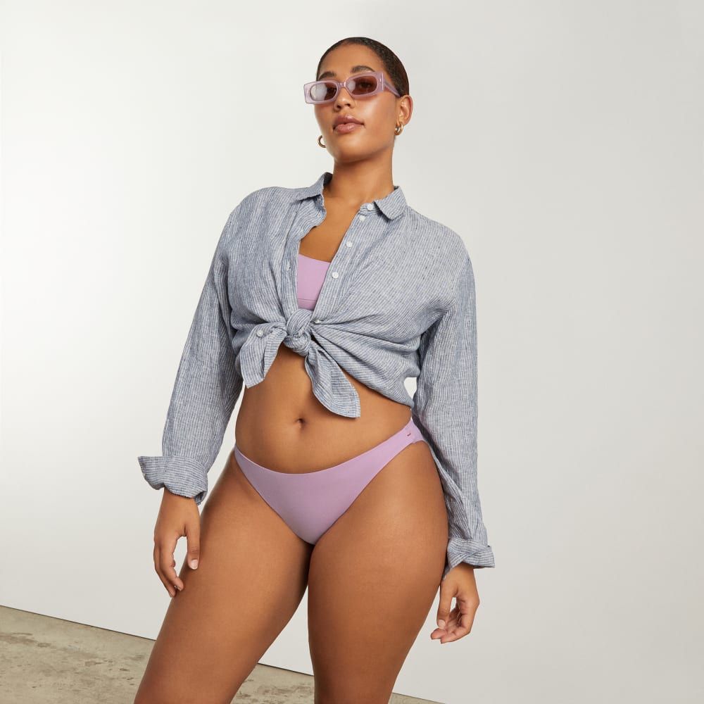 The Thigh-High Bikini Bottom | Lilac - Image 7