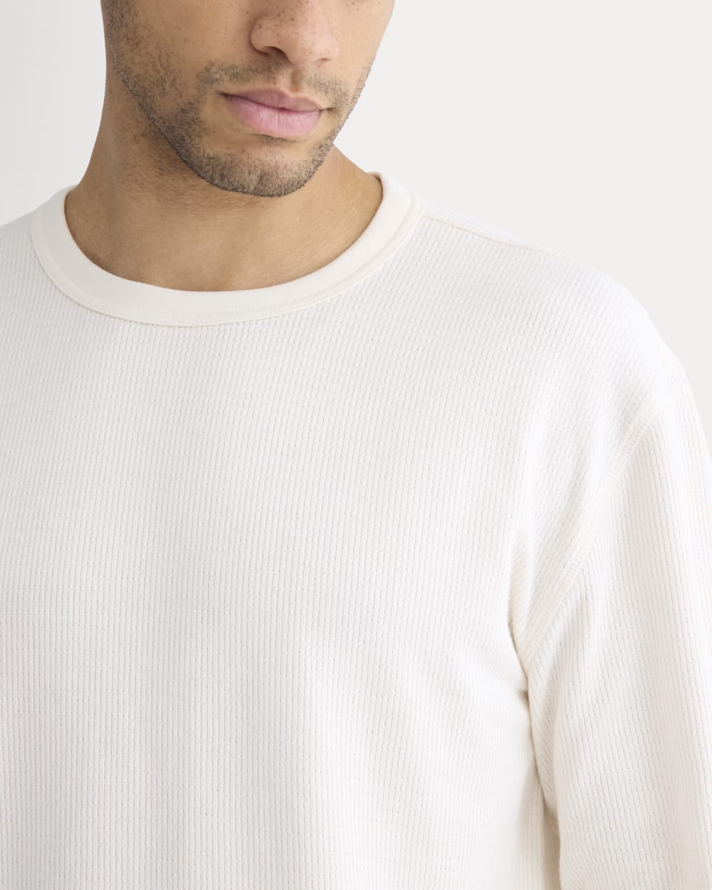 Thermal Crew in Cozy Waffle | Bone - Image 4