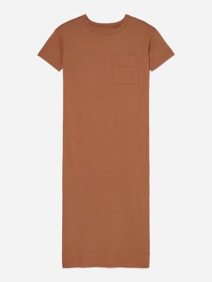 The Organic Weekend Maxi Dress | Tawny Brown