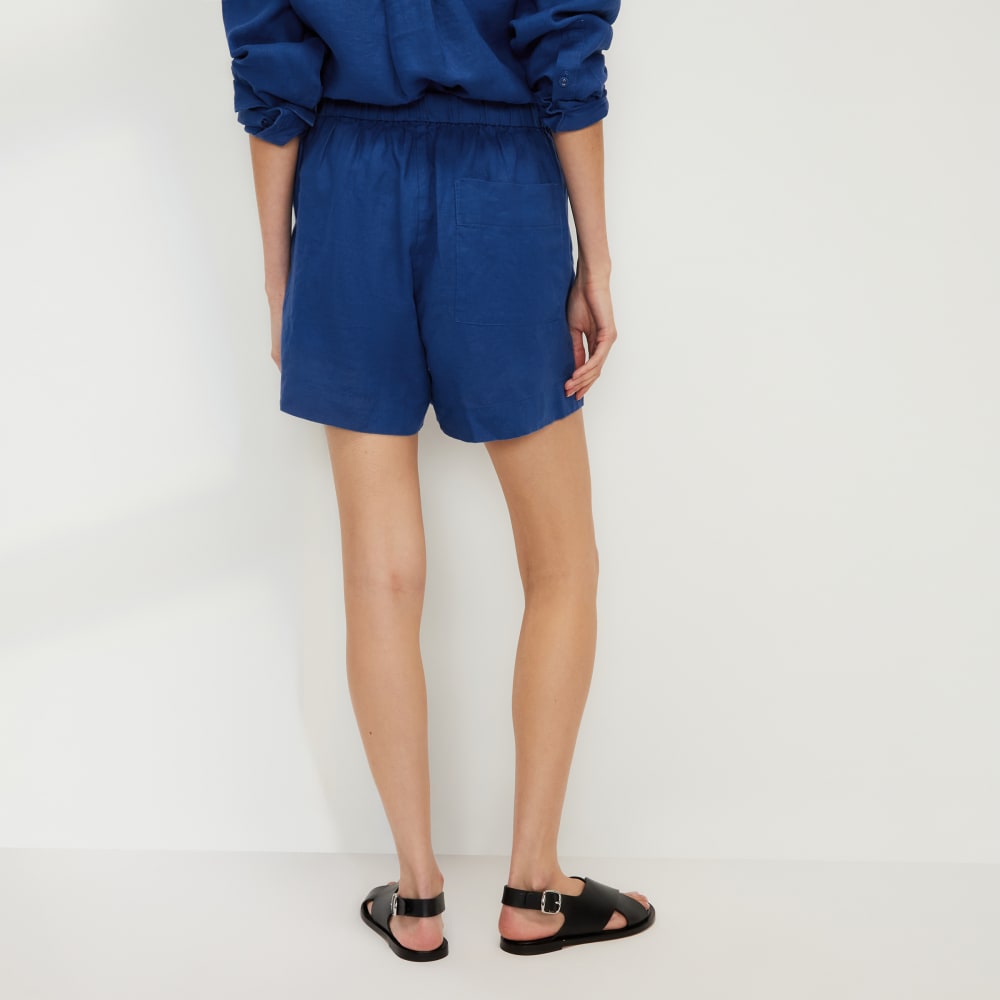 The Linen Boxer Short | Mazarine Blue - Image 6
