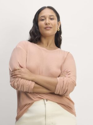 The Air Long-Sleeve Tee | Blush Pink