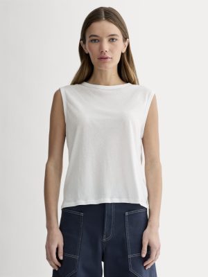 The Air Muscle Tank  | White