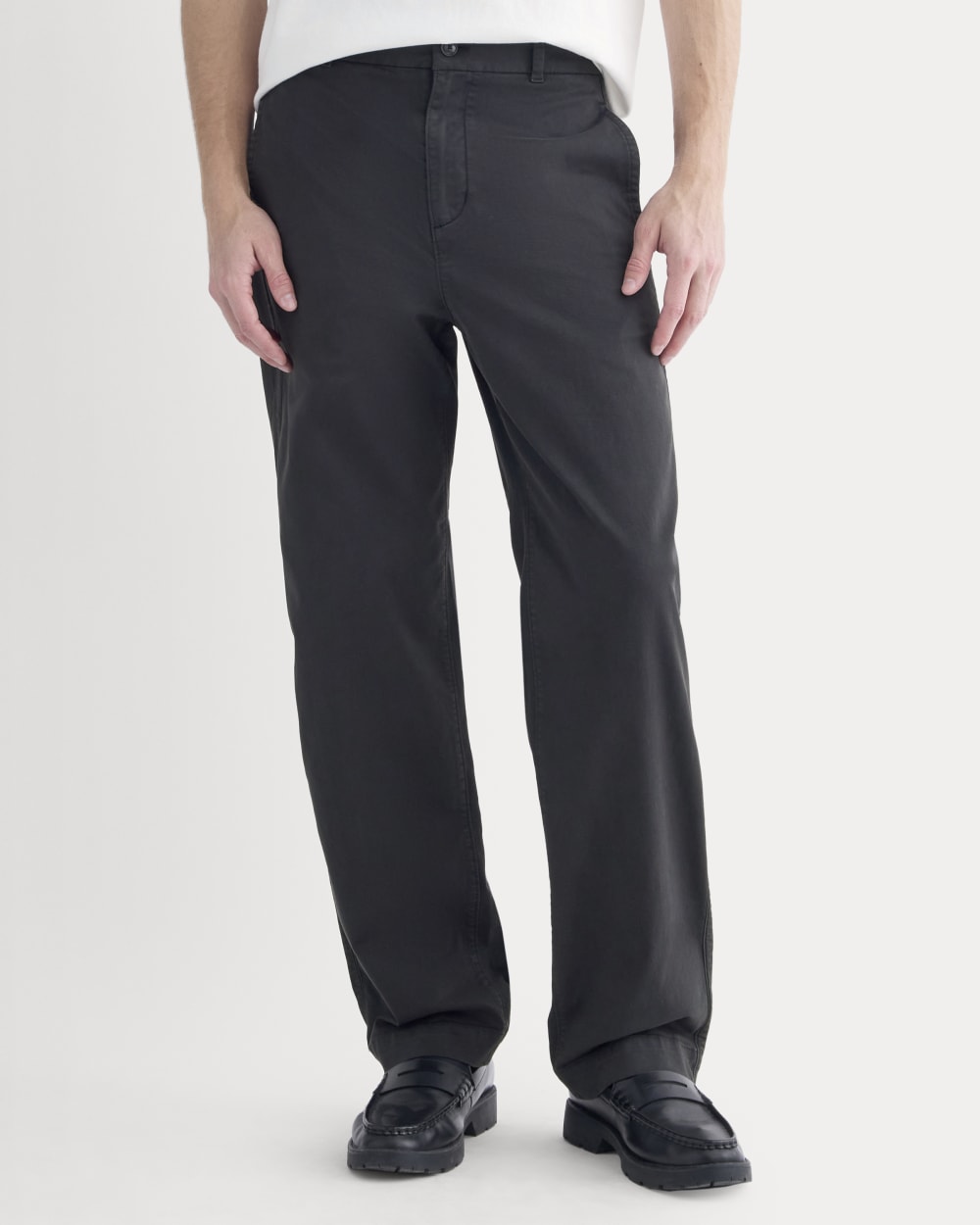 Relaxed Fit Chino | Black - Image 3
