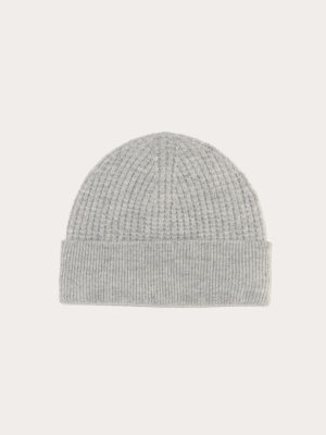 The Waffle Beanie | Heather Grey