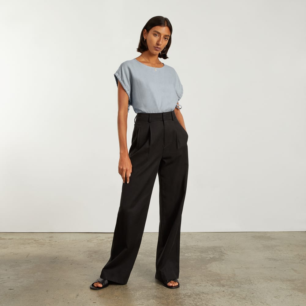 The Drawstring Tunic | Sky - Image 4