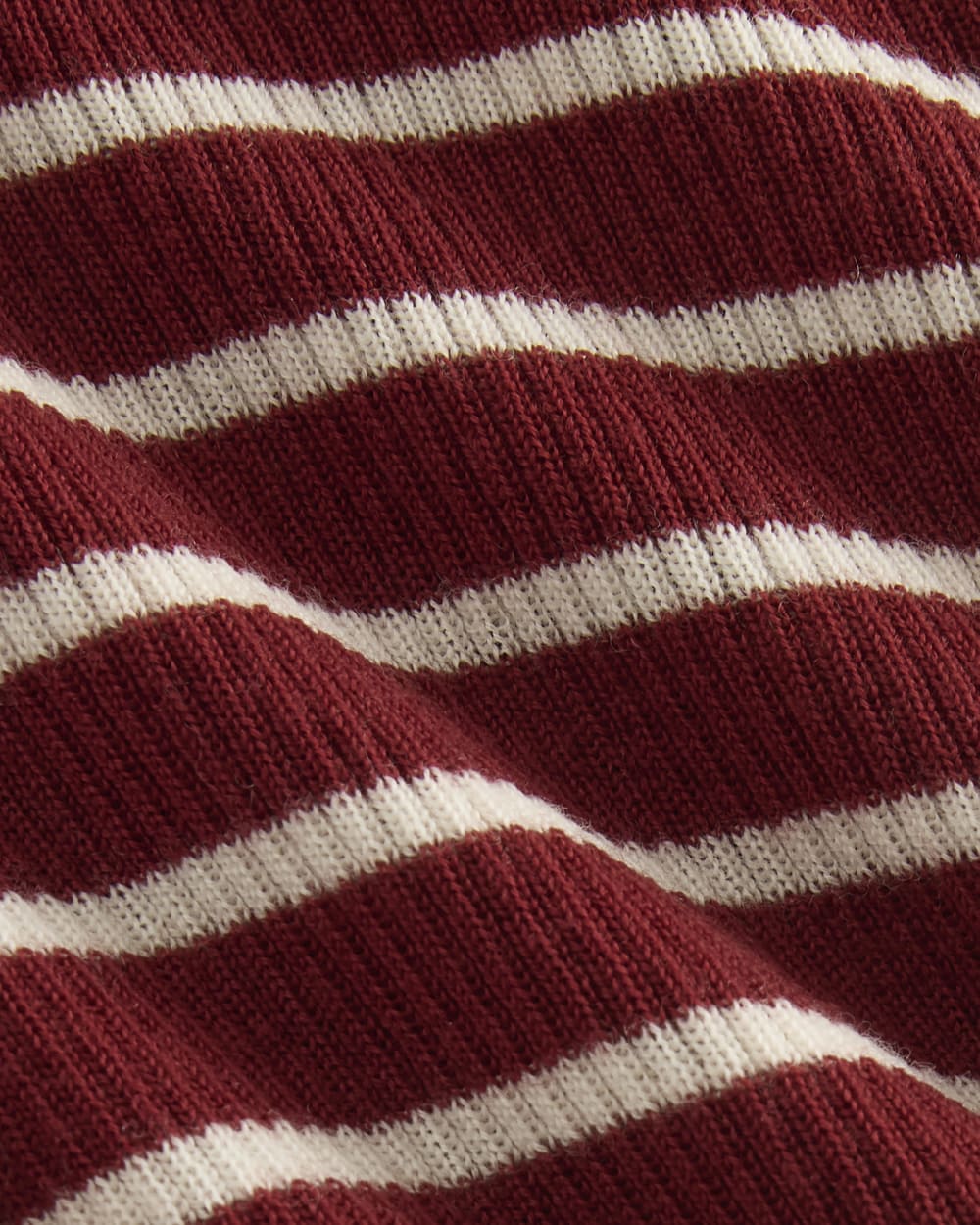 The Short-Sleeve Henley in Ultrasoft Merino | Merlot / Parchment - Image 6