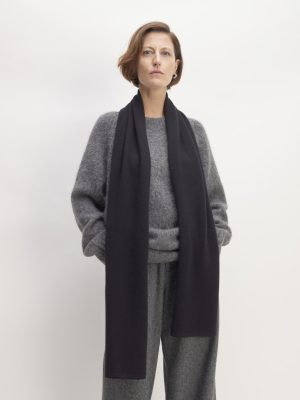 The ReCashmere Scarf |  Black