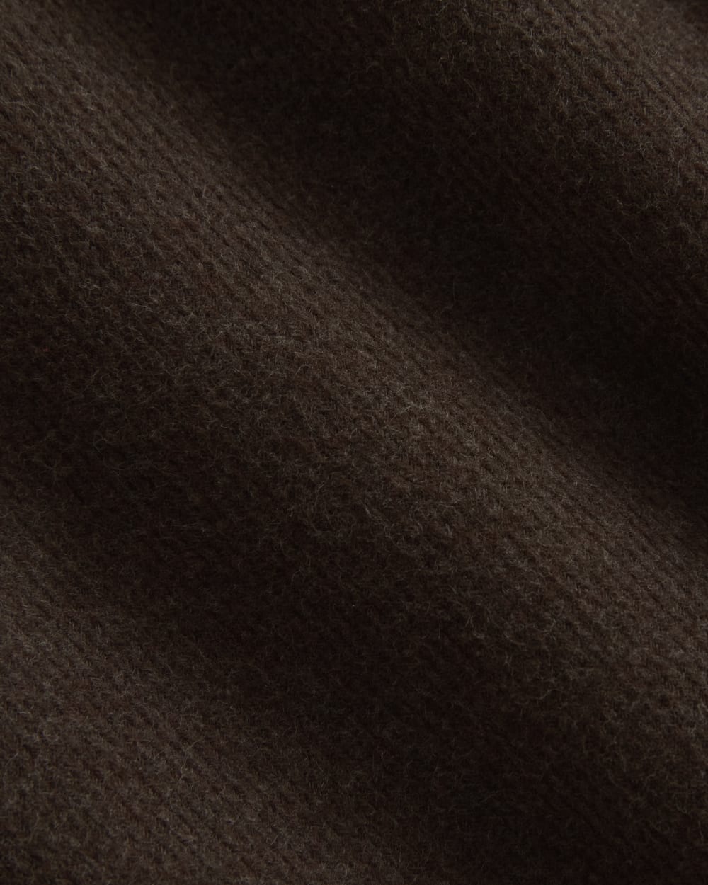 Heavyweight Waffle Twill Overshirt | Heather Earth Brown - Image 6