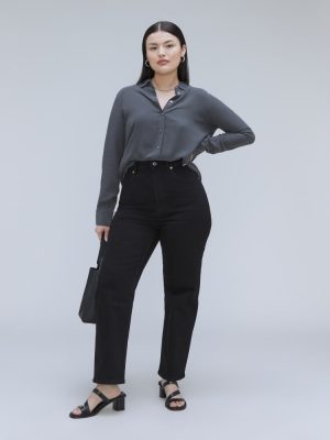 The Way-High® Hourglass Jean | Coal | 27 1/2 Inseam