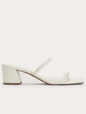 The Double Strap Heel | Canvas