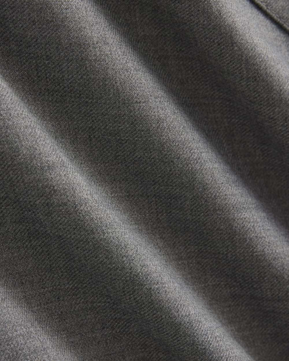 Overshirt in Tailor Twill | Heather Graphite - Image 6