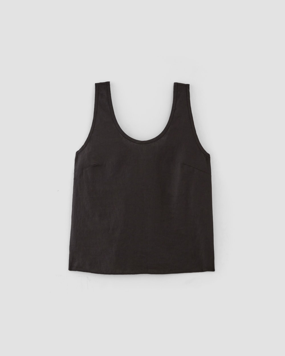 The Scoop Tank in Linen | Black - Image 2