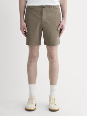 The Pull-On Performance Chino Short | Abalone