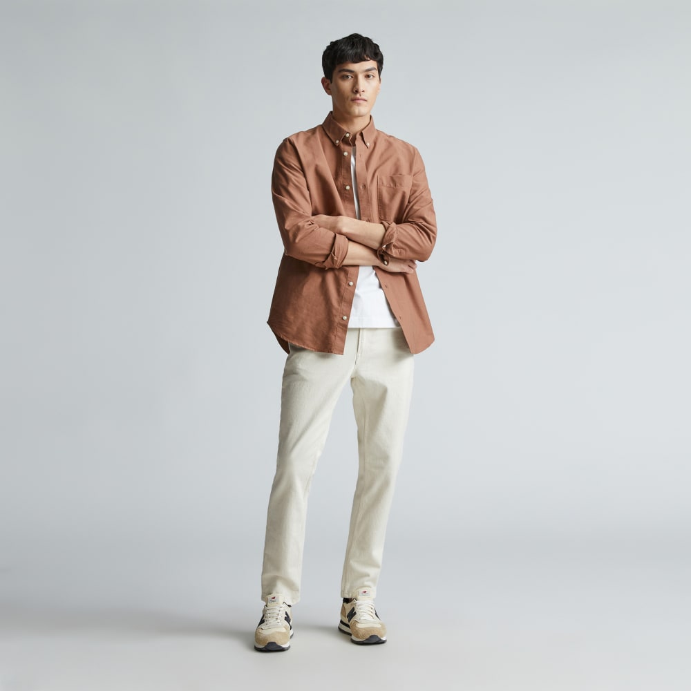 The Classic Oxford Shirt | Carob Brown | Tall - Image 6