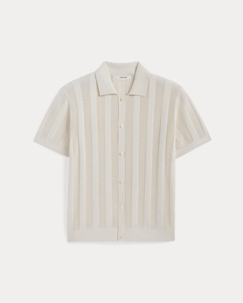 The No-Sweat Ribbed Polo | Birch - Image 2