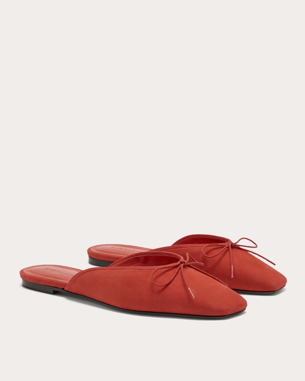 The Ballet Mule | Classic Red Suede - Image 3