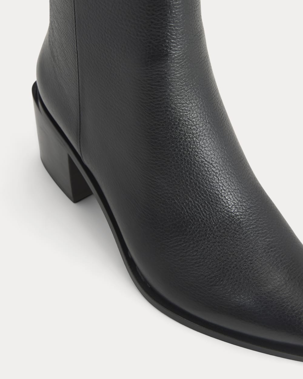 Studio Block Heel Boot | Black - Image 7