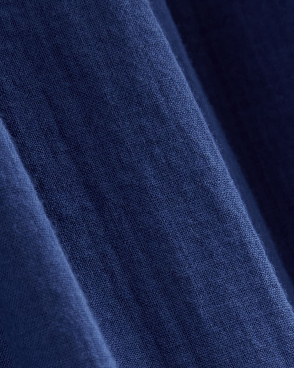 The Gauze Smock Dress | Mazarine Blue - Image 5