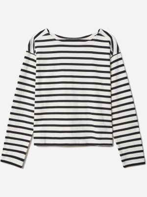 The Mariner Tee | Black / White