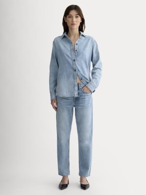 The Super-Soft Relaxed Jean | Weathered Blue
