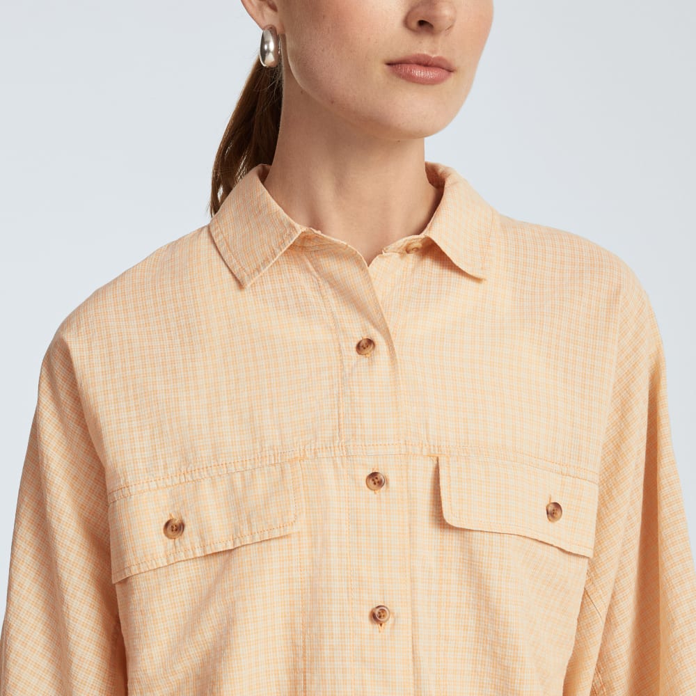 The Cotton Tourist Shirt | Orange Plaid - Image 4