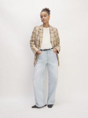 The Super Baggy Jean | Snowy Blue