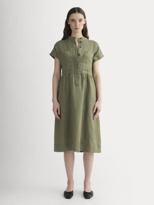 The Craft Dress in Linen | Kalamata