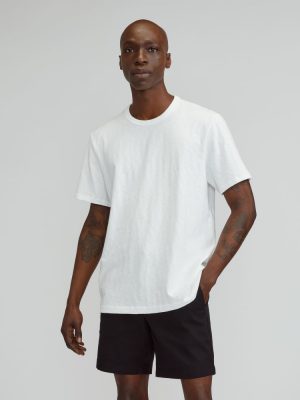The Cotton Slub Crew | White