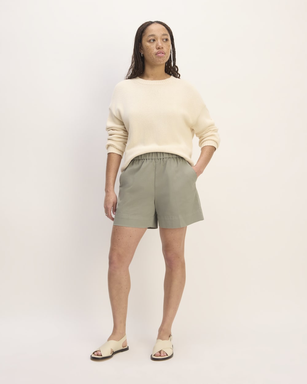 The Easy Short | Sage Green