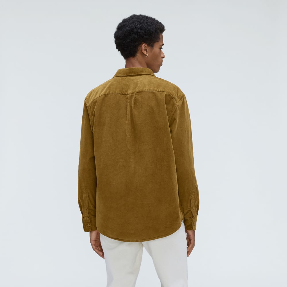 The Relaxed Corduroy Shirt | Tapenade - Image 3