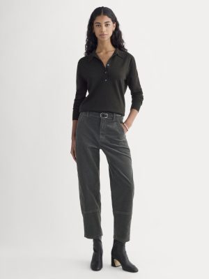 The Utility Barrel in Corduroy | Graphite