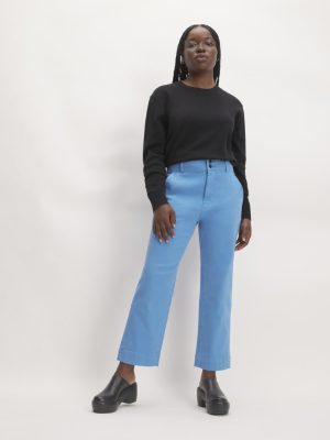 The Organic Straight-Leg Pant | Heritage Blue