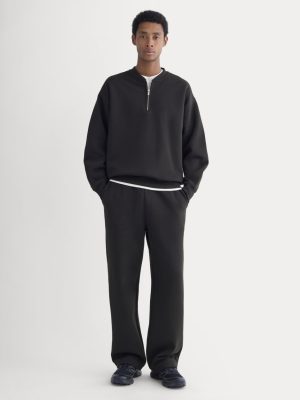 Luxe Fleece Pull-On Sweatpant | Black