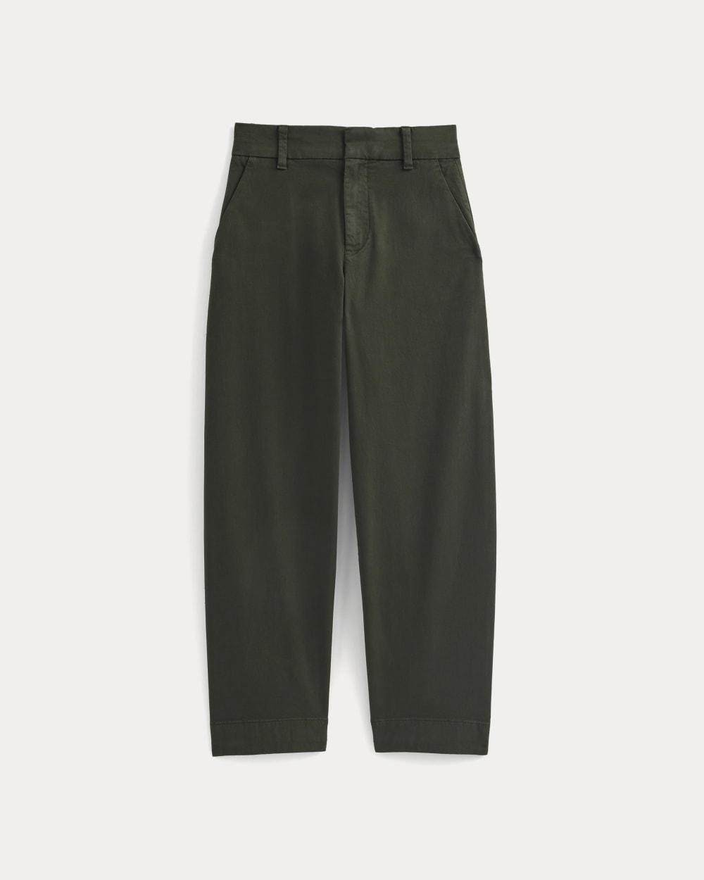 Cotton Twill Chino | Dark Green - Image 2